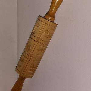 MCM cookie dough rolling pin from Switzerland. 1978